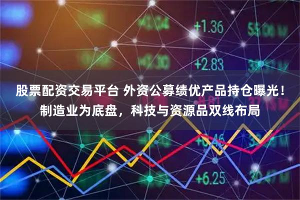 股票配资交易平台 外资公募绩优产品持仓曝光！制造业为底盘，科技与资源品双线布局